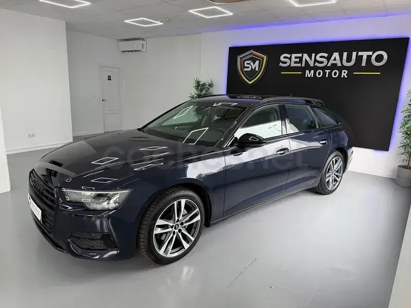 Usado Audi A6 204 CV (150 kW) 2021 Azul Familiar