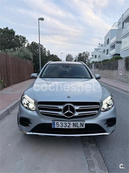 Usado Mercedes GLC350 320 CV (235 kW) 2017 Azul SUV