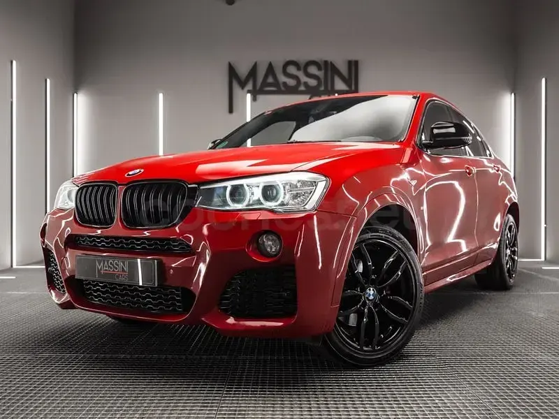 Usado BMW X4 190 CV (139 kW) 2015 Rojo SUV