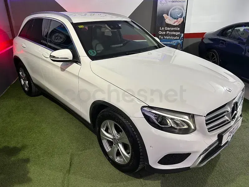 Usado Mercedes GLC220 170 CV (125 kW) 2016 Blanco SUV