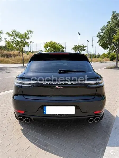 Usado Porsche Macan 245 CV (180 kW) 2019 Negro SUV