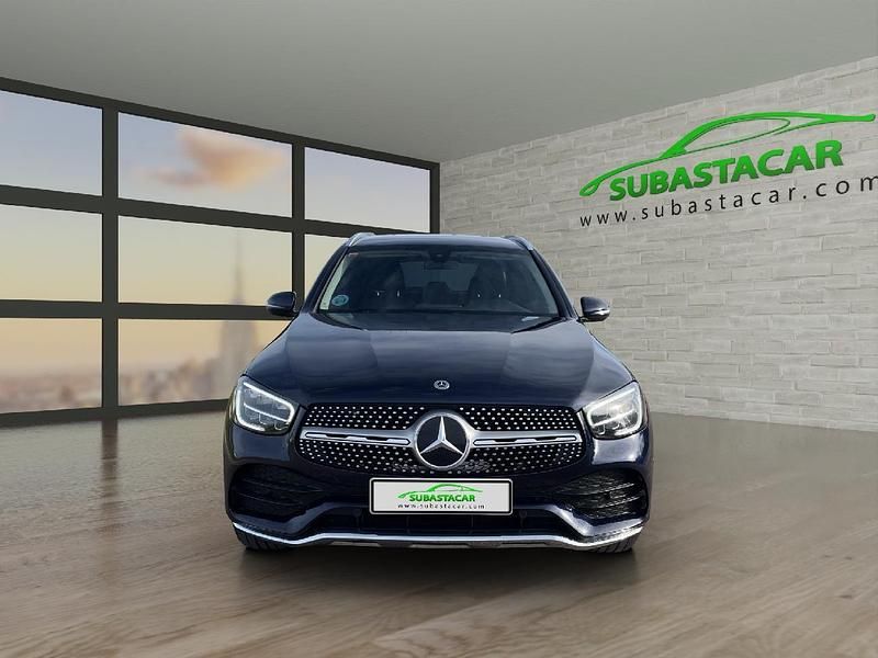 Usado Mercedes GLC220 194 CV (142 kW) 2021 Azul