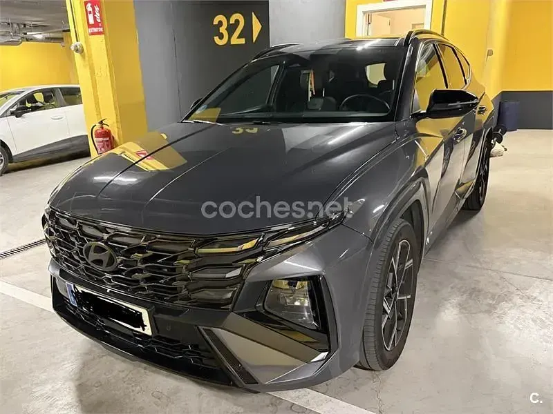 Usado Hyundai Tucson N Line 136 CV (100 kW) 2024 Gris / plata SUV