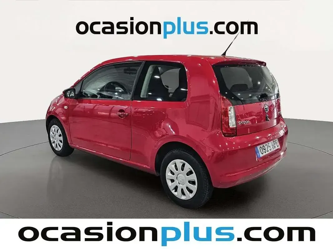 Usado Skoda Citigo Ambition 60 CV (44 kW) 2013 Rojo Utilitario