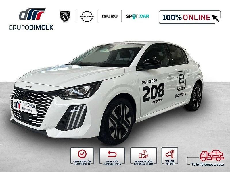 Blanco Usado 2025 Peugeot 208 Allure Utilitario | 21.750 € (Precio justo) - Imagen 1/4