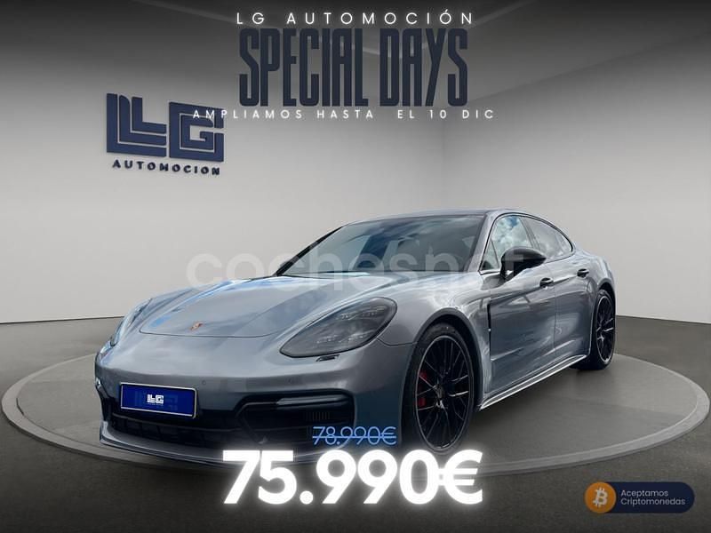 Gris / plata Usado 2019 Porsche Panamera GTS Berlina | 75.990 € (Super precio) - Imagen 1/4