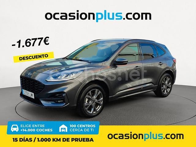Gris / plata Usado 2022 Ford Kuga ST-Line SUV | 18.450 € (Precio justo) - Imagen 1/4