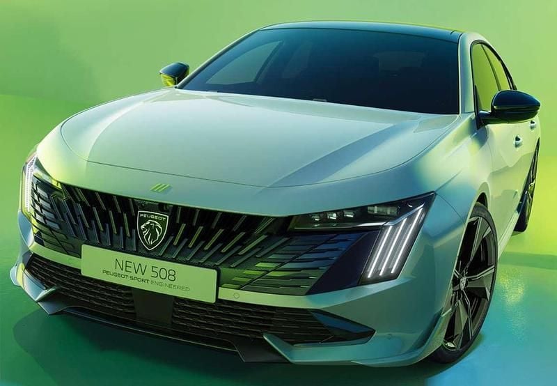 Azul Usado 2021 Peugeot 508 Allure Familiar | 18.990 € (Precio justo) - Imagen 1/4