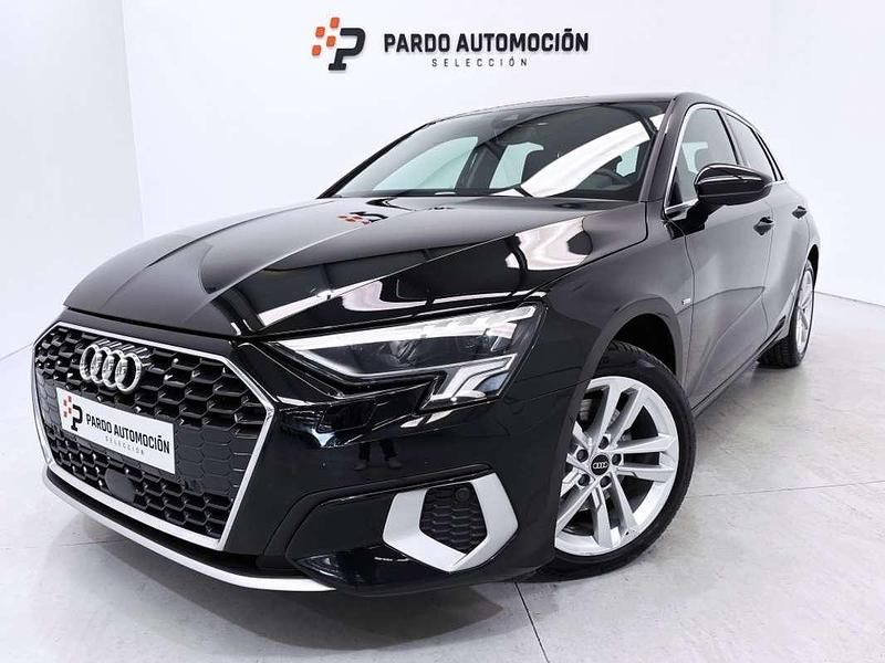 Usado Audi A3 Sportback S-Line 150 CV (110 kW) 2021 Negro Utilitario