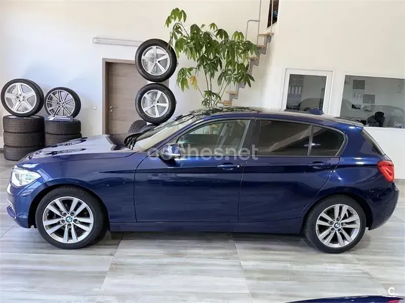 Usado BMW 116 Efficient Dynamics 116 CV (85 kW) 2018 Blanco Utilitario