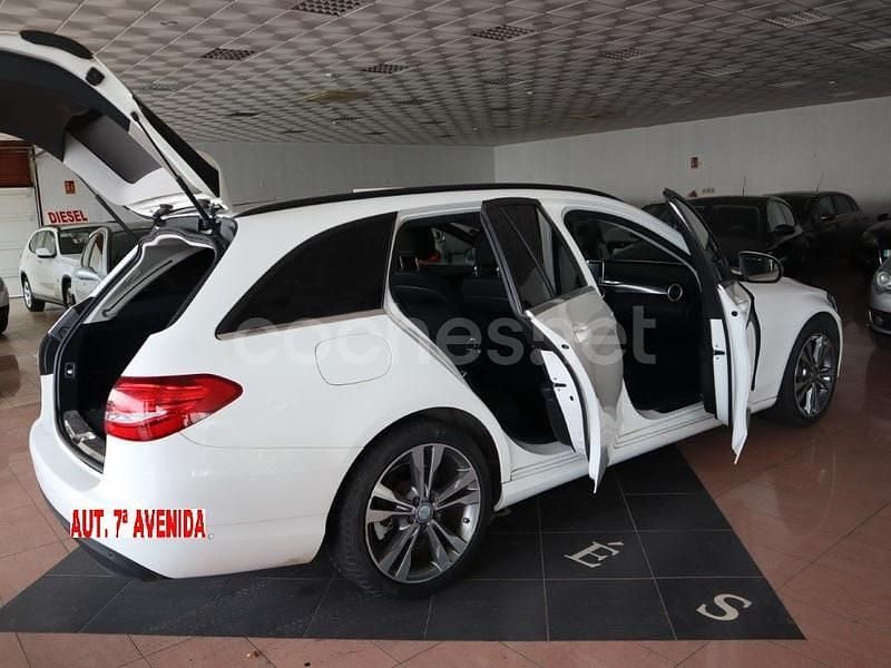 Usado Mercedes C220 Avantgarde 170 CV (125 kW) 2016 Blanco Familiar