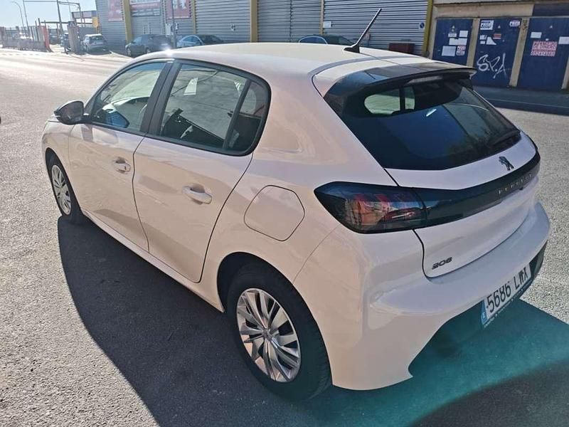 Usado Peugeot 208 Active 102 CV (75 kW) 2022 Blanco Utilitario