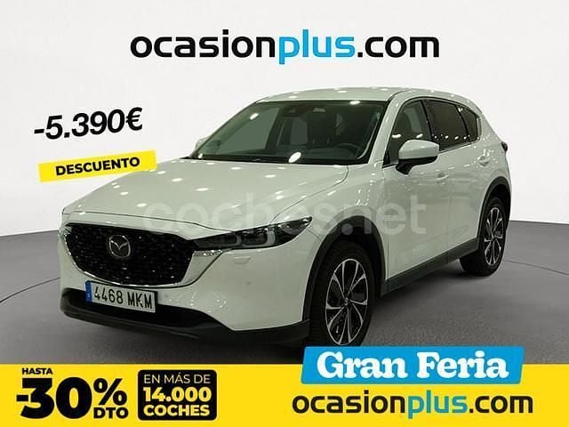 Blanco Usado 2023 Mazda CX-5 Exclusive-Line SUV | 37.300 € (Precio justo) - Imagen 1/4