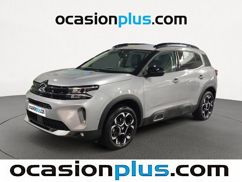 Gris Usado 2023 Citroën C5 Aircross PureTech SUV | 20.628 € (Buen precio) - Imagen 1/4