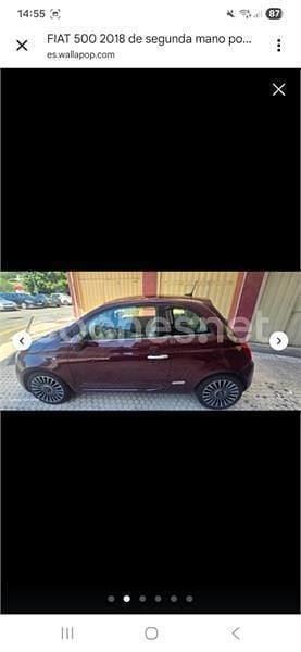 Usado Fiat 500 Lounge 105 CV (77 kW) 2018 Granate Berlina