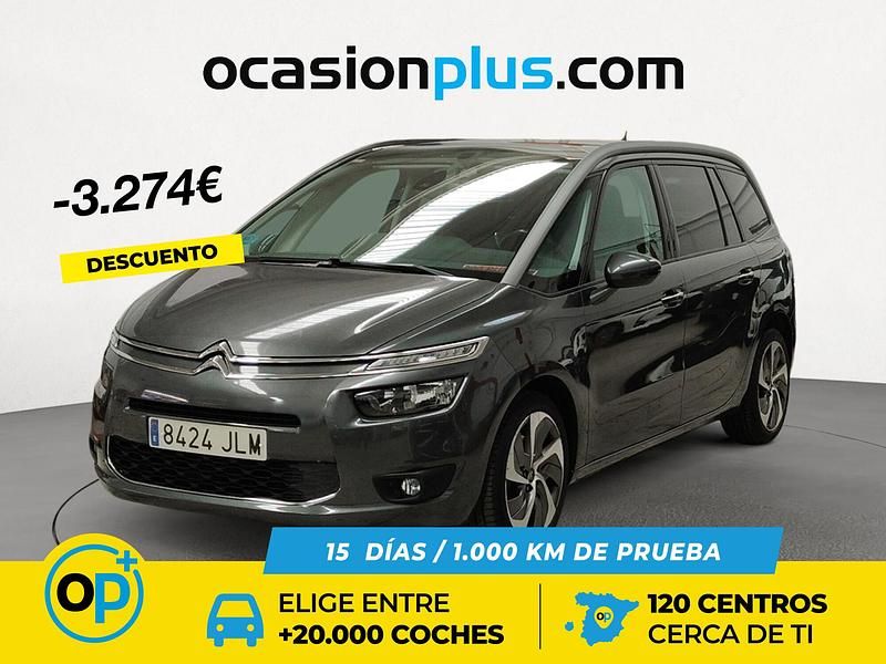 Usado Citroën C4 Feel 150 CV (110 kW) 2016 Gris Monovolumen