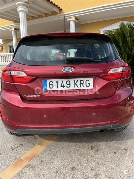 Brugt Ford Fiesta Trend 85 HK (62 kW) 2018 Rød Sedan