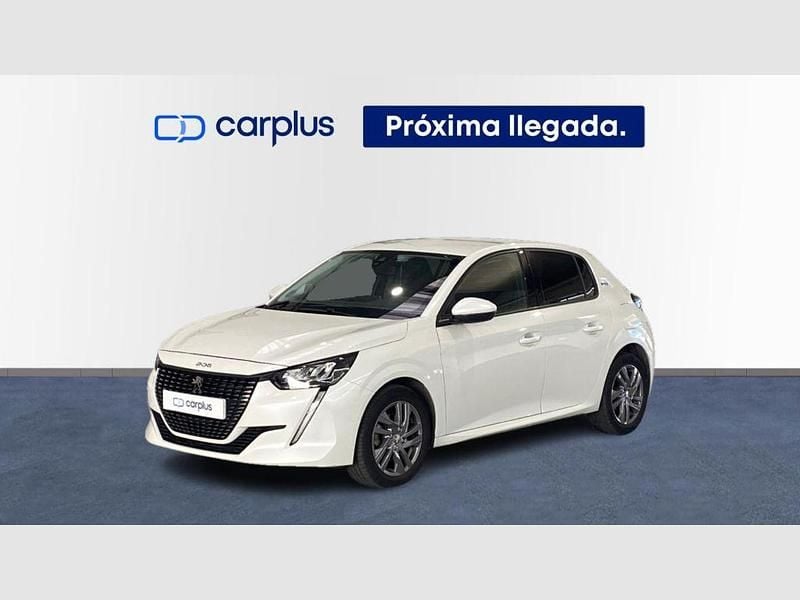 Blanco nacarado Usado 2021 Peugeot 208 Style Utilitario | 12.490 € (Precio justo) - Imagen 1/3