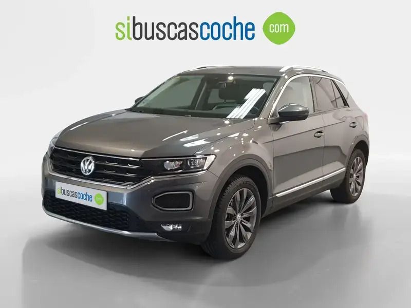 Usado VW T-Roc Sportline 150 CV (110 kW) 2020 Gris/plata SUV