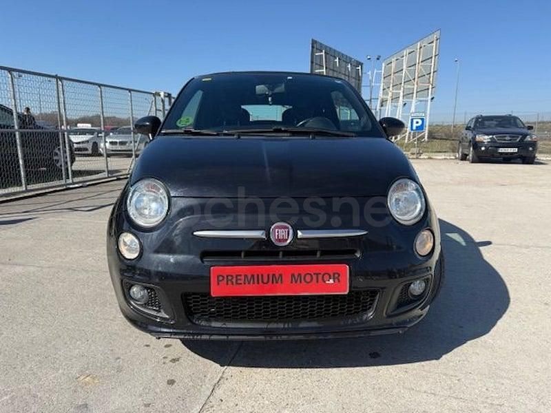 Usado Fiat 500C 69 CV (50 kW) 2015 Negro Descapotable