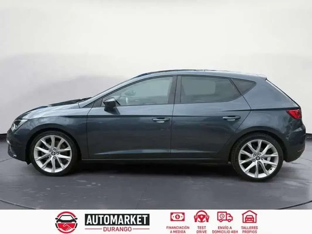 Usado Seat Leon 150 CV (110 kW) 2019 Gris Berlina