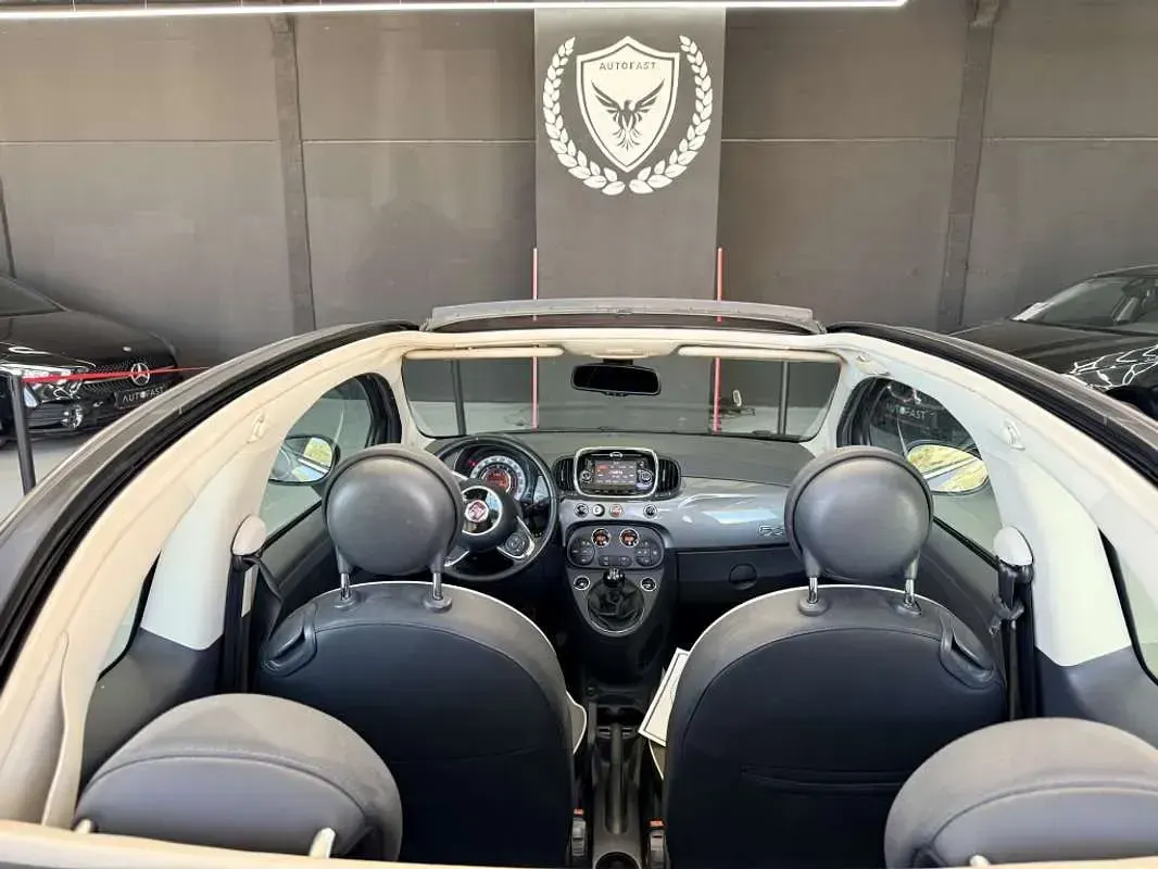 Usado Fiat 500C S 69 CV (50 kW) 2016 Gris Descapotable