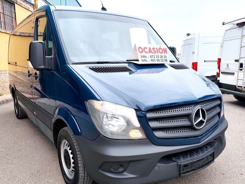 Usado Mercedes Sprinter 163 CV (119 kW) 2016 Azul Van