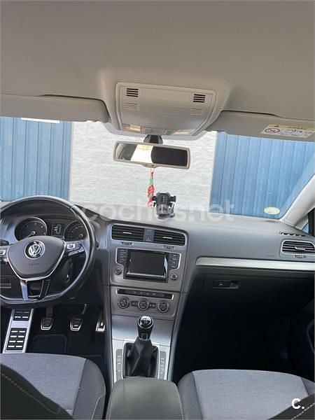 Gris / plata Usado 2015 VW Golf VII Advance Familiar | 7500 € (Buen precio) - Imagen 1/1