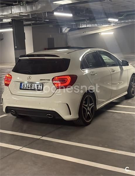 Usado Mercedes A180 AMG line 109 CV (80 kW) 2016 Blanco Berlina