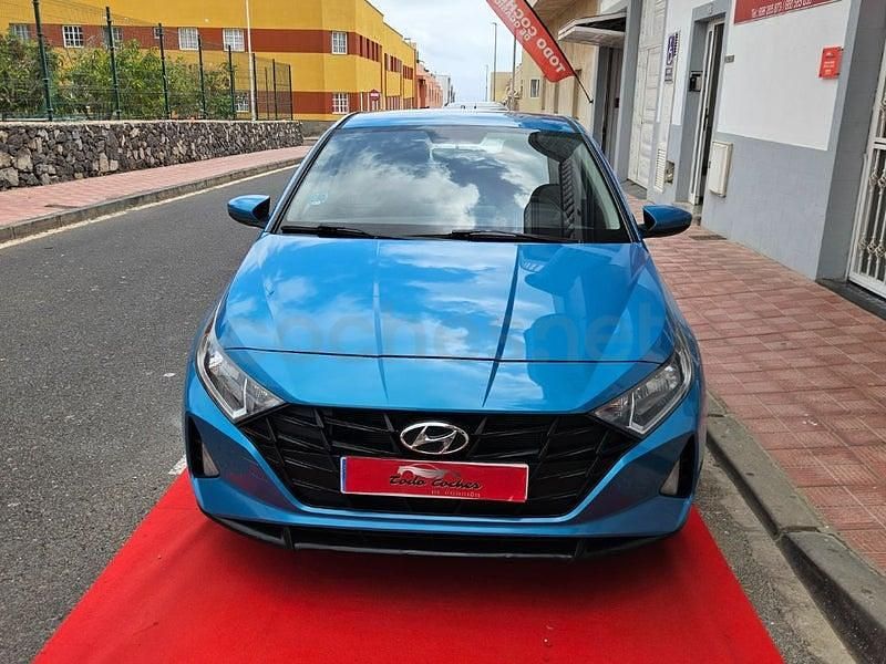 Usado Hyundai i20 84 CV (61 kW) 2021 Azul Utilitario