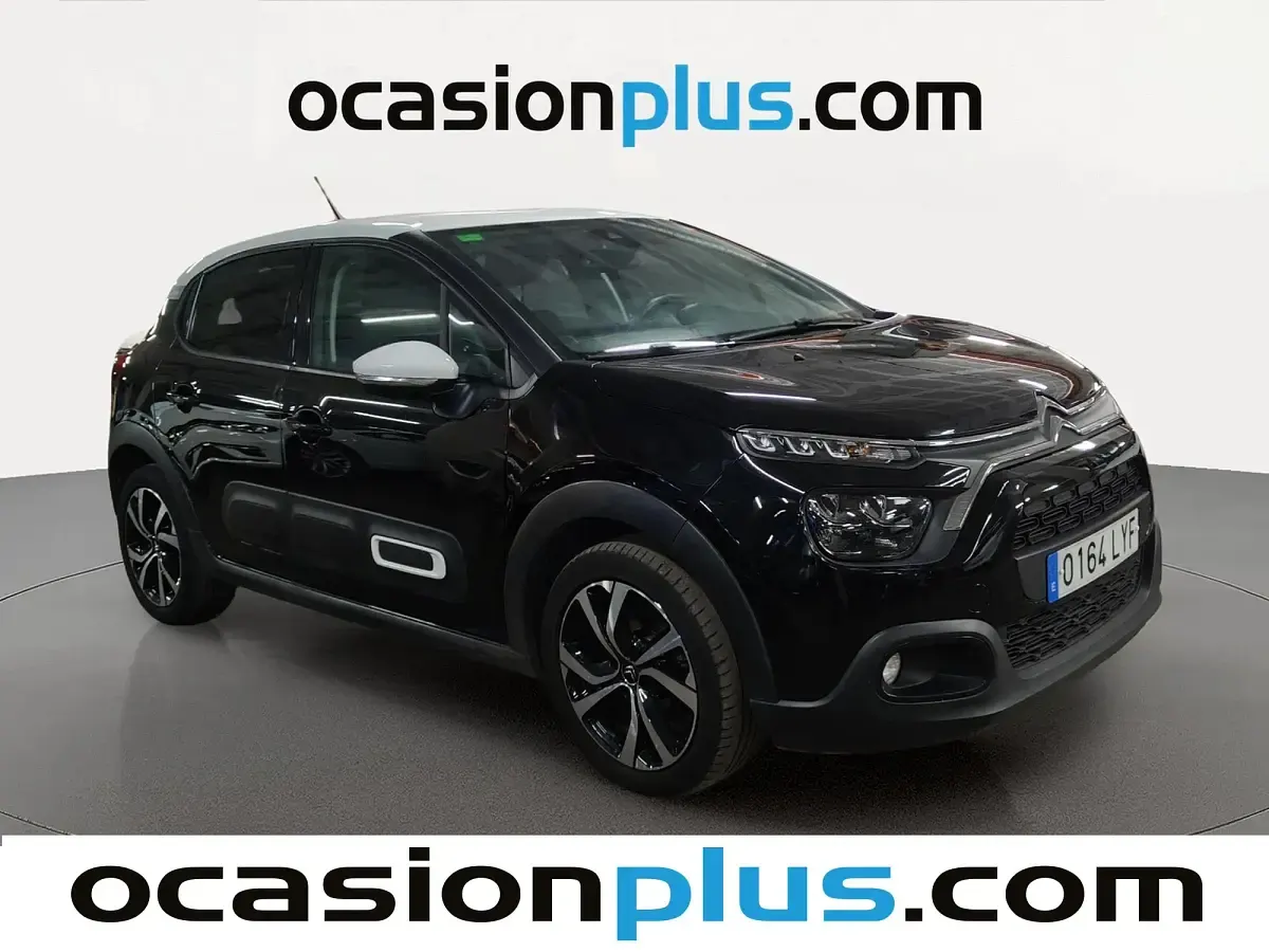 Usado Citroën C3 Shine 102 CV (75 kW) 2022 Negro Utilitario
