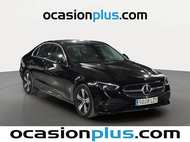 Usado Mercedes C200 163 CV (119 kW) 2022 Negro Berlina