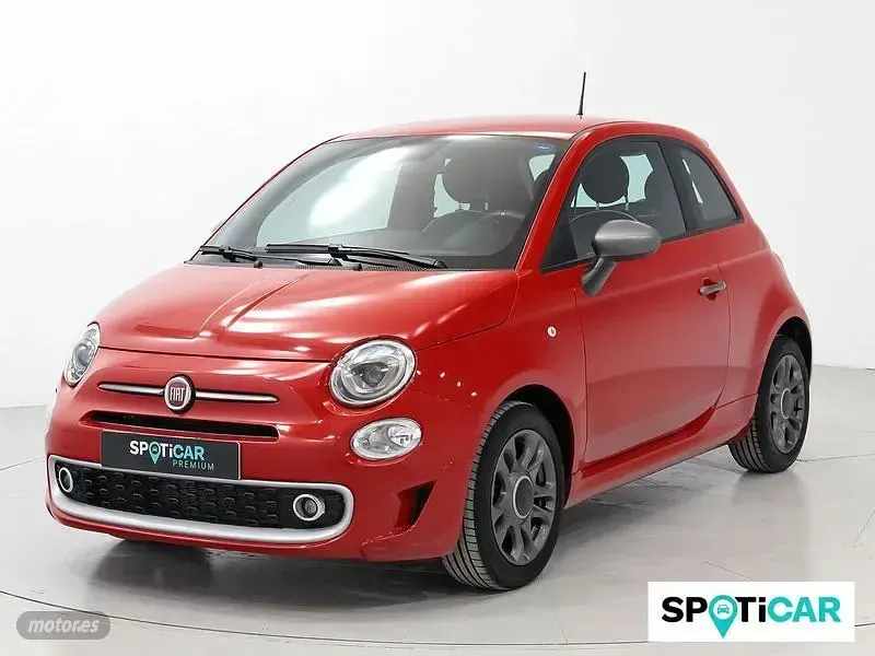 Usado Fiat 500S S 71 CV (52 kW) 2021 Rojo Berlina