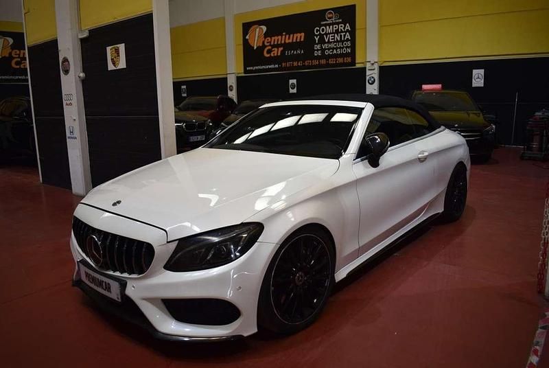 Usado Mercedes C400 2017 Blanco Coupe