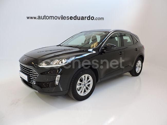 Negro Usado 2021 Ford Kuga Titanium SUV | 24.500 € (Precio justo) - Imagen 1/4