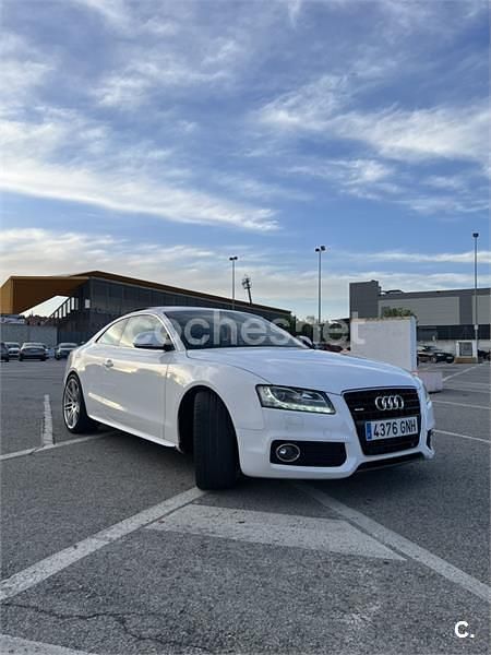 Usado Audi A5 S-Line 240 CV (176 kW) 2009 Blanco Coupe