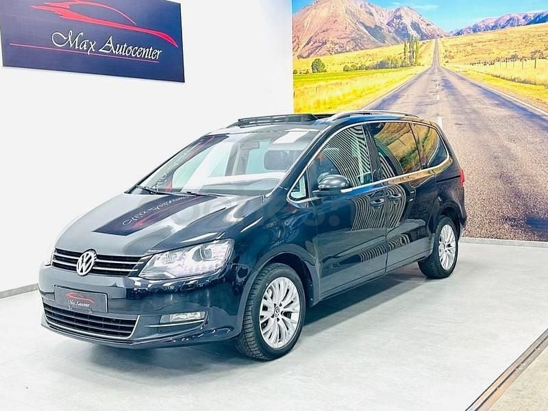 Usado VW Sharan Sport 140 CV (102 kW) 2013 Negro Monovolumen