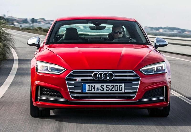 Usado Audi S5 354 CV (260 kW) 2017 Rojo Coupe