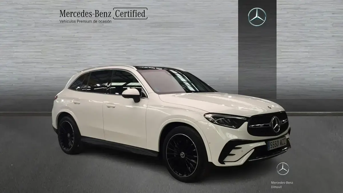 Usado Mercedes GLC200 204 CV (150 kW) 2025 Blanco SUV