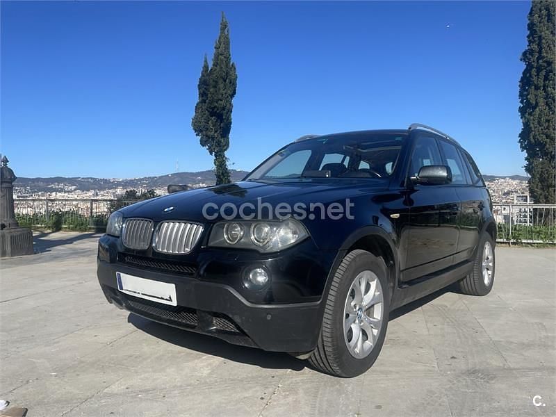 Usado BMW X3 177 CV (130 kW) 2009 Negro SUV