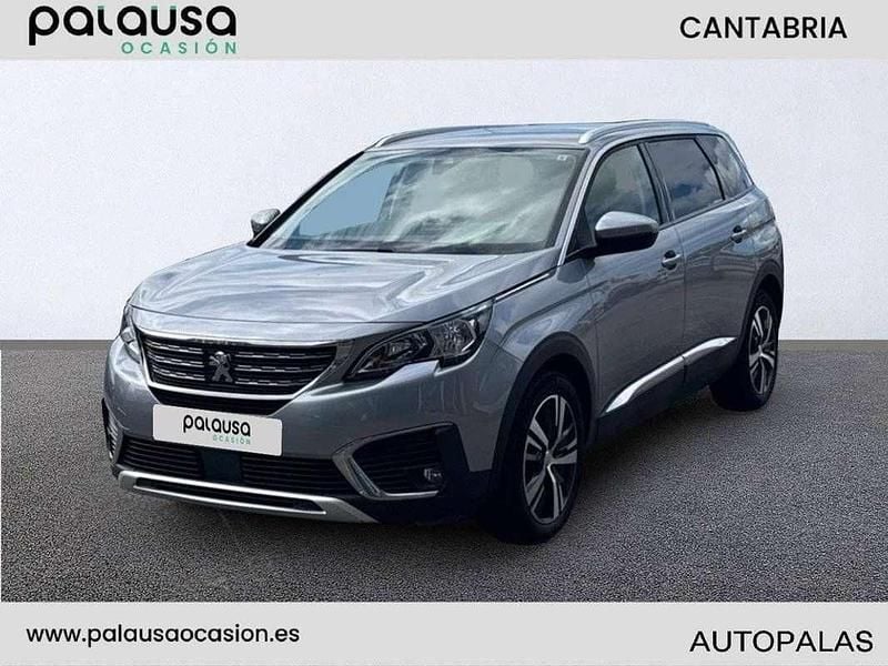 Usado Peugeot 5008 Allure 121 CV (88 kW) 2017 Gris Monovolumen