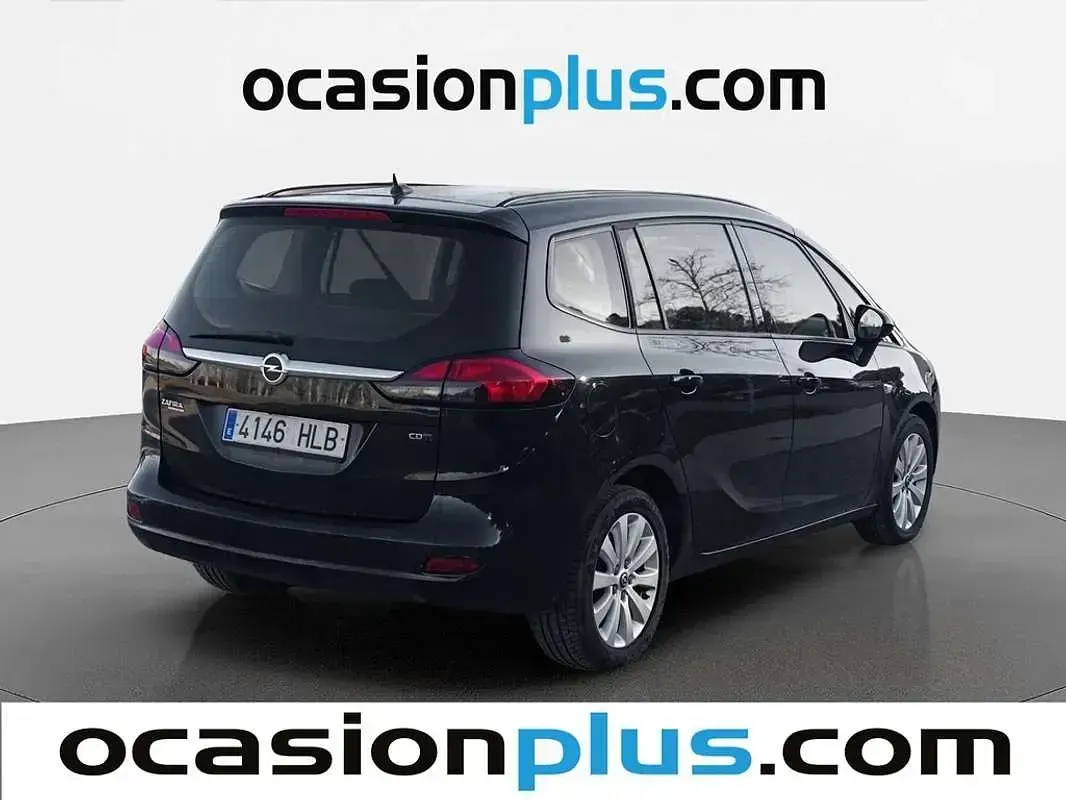 Usado Opel Zafira Tourer Selective 131 CV (96 kW) 2012 Negro Monovolumen