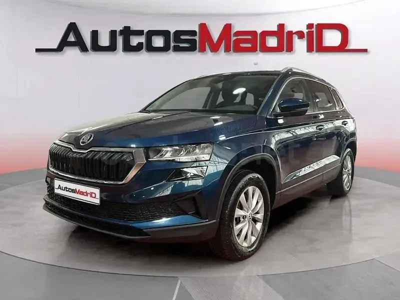 Usado Skoda Karoq Style 150 CV (110 kW) 2022 Azul SUV