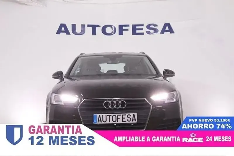 Usado Audi A4 190 CV (139 kW) 2016 Negro Familiar