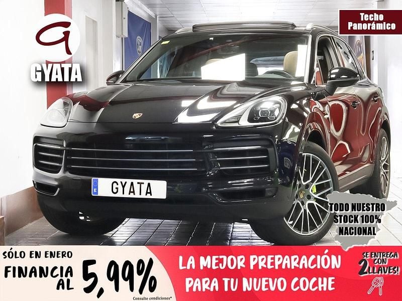 Negro Usado 2020 Porsche Cayenne SUV | 70.990 € (Super precio) - Imagen 1/4