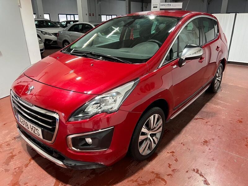 Rojo Usado 2015 Peugeot 3008 Style | 7495 € (Precio justo) - Imagen 1/2