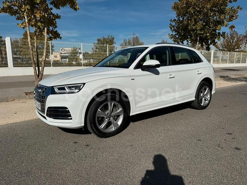 Blanco Usado 2020 Audi Q5 S-Line SUV | 26.900 € (Un poco caro) - Imagen 1/4