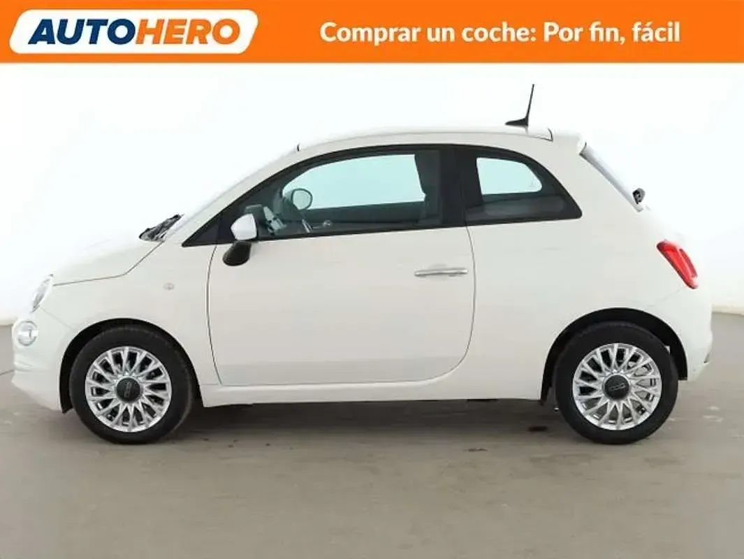 Usado Fiat 500 71 CV (52 kW) 2021 Blanco Berlina