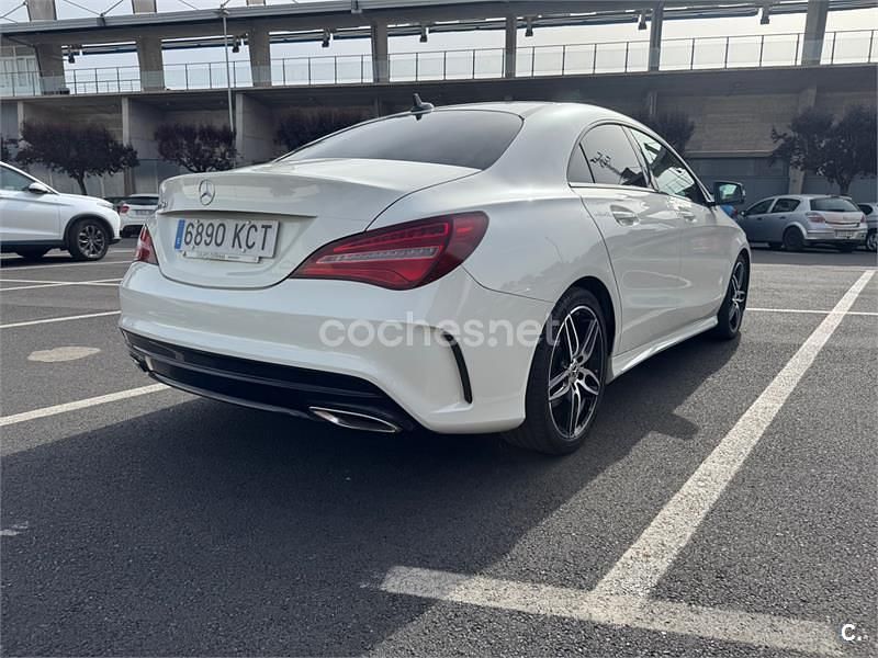 Usado Mercedes CLA220 AMG line 177 CV (130 kW) 2017 Blanco Berlina