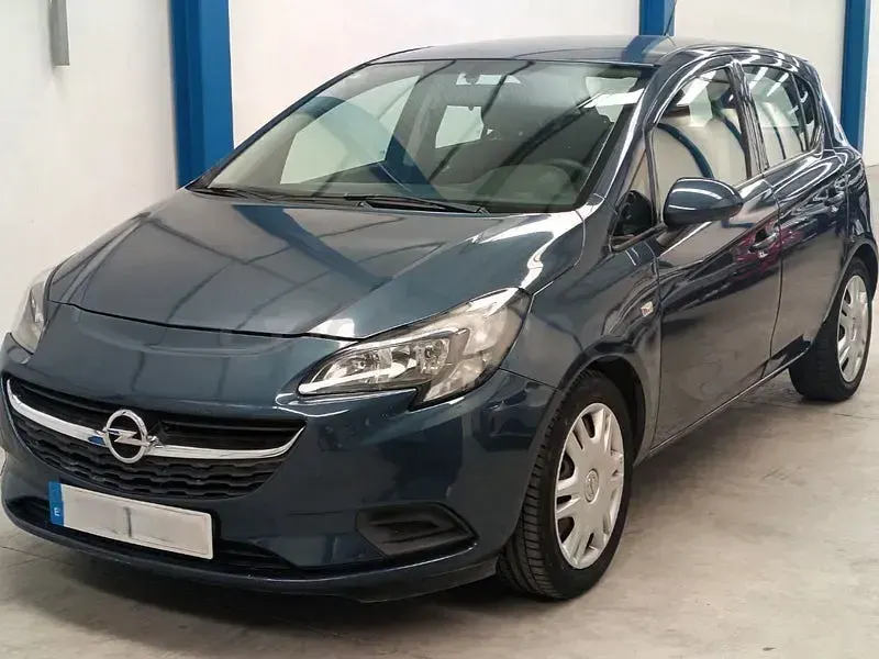 Usado Opel Corsa Expression 75 CV (55 kW) 2015 Azul Utilitario